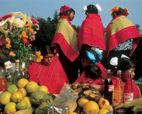 Day of the Dead, Nabenchauk cemetery, 1991.